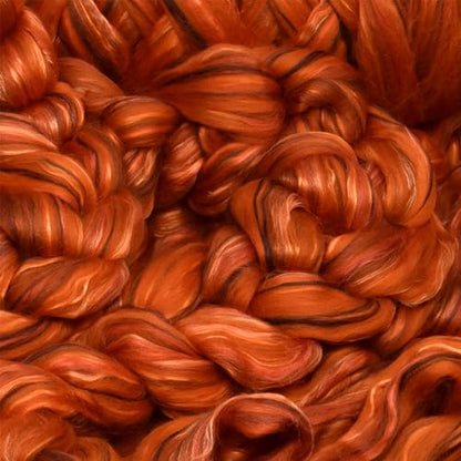 Merino Silk Luxe Tonal Designer Blend. Superfine Merino