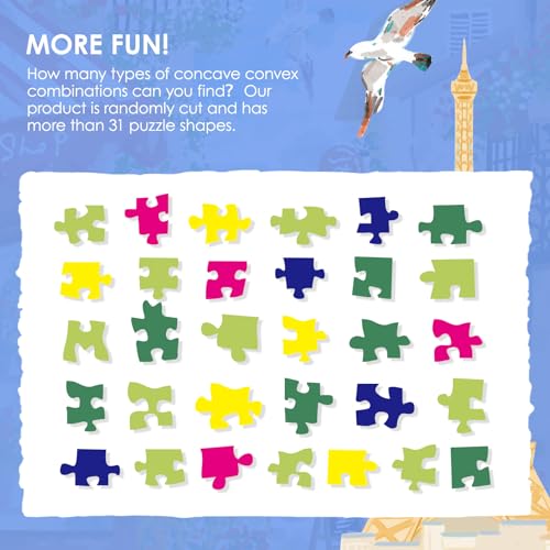 1000 Piece Puzzle for Adults Jigsaw Puzzles (1000 Count)
