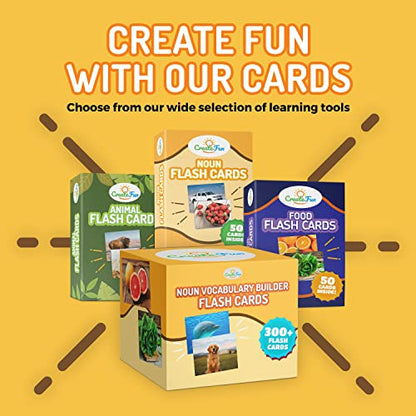 50 Noun Flash Cards