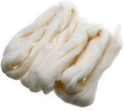 1 lb Wool roving Yarn unspun Fiber