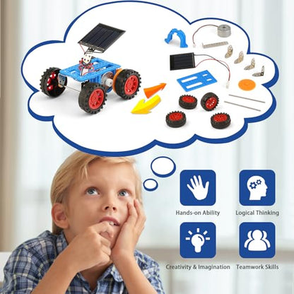 Bulk STEM Solar Robot Kits (4 Count)