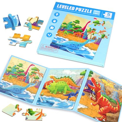 Magnetic Puzzles for Kids Ages 4 (91 Count)
