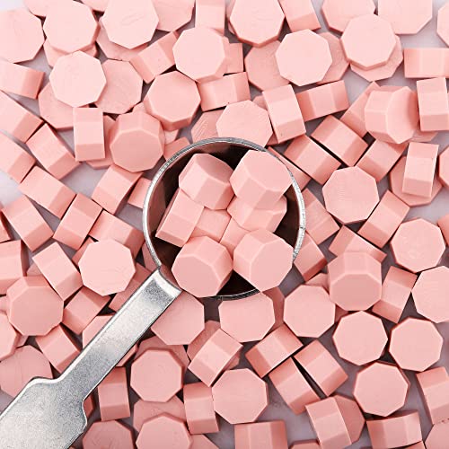 360Pcs Dusty Pink Sealing Wax Beads (360 Count)
