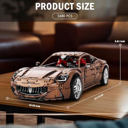 Sports Car Building Blocks Set Remote Control 1