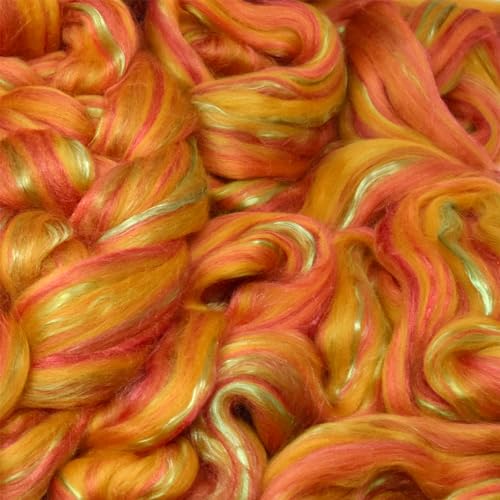 Merino Silk Luxe Tonal Designer Blend. Superfine Merino
