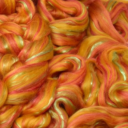 Merino Silk Luxe Tonal Designer Blend. Superfine Merino