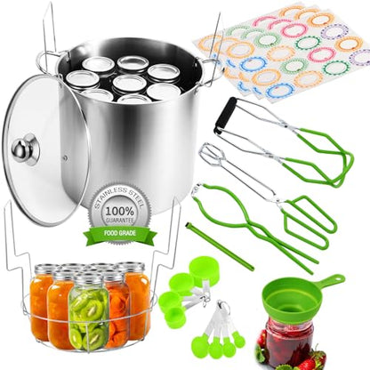 Canning Pot Water Bath Canner 20quart Stock Pot