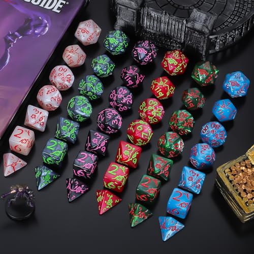 Polyhedral Dice Set (42 Count)