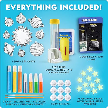 National Geographic Mega Space Science and Craft Activity Kit for Kids