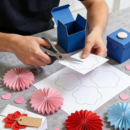 Double Sided Adhesive Sheets for Arts Craft Scrapbooking Photo Albums Home Decorative 25Pcs (25 Count)