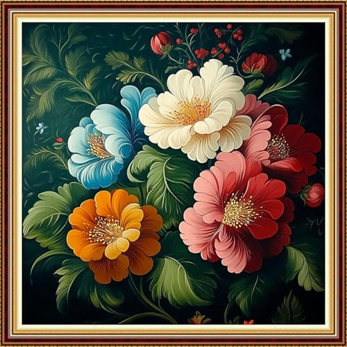 Stamped Cross Stitch Kits for Beginner Embroidery Kits for Beginners Adults DIY 11CT Cross Stitch Patterns Needlepoint Kits Crossstitching Kits