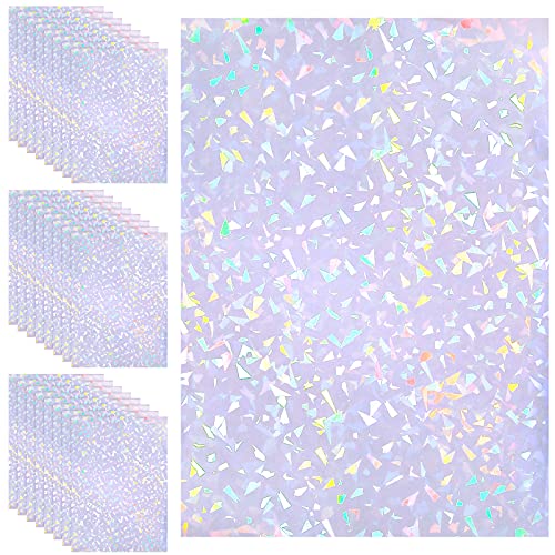 24 Sheets Holographic Sticker Paper (24 Count)