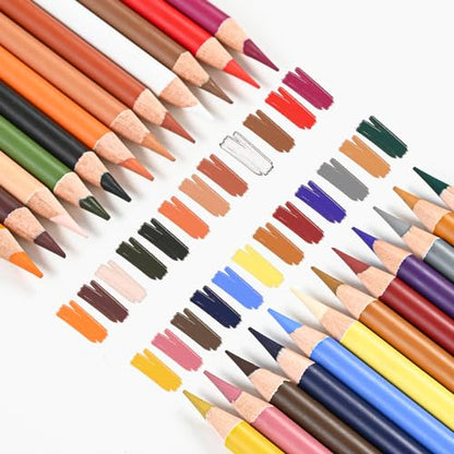 Colored Charcoal Pencil Set (24 Count)