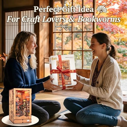 Japanese Book Nook Kit Miniature House