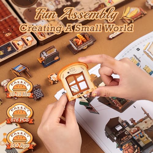 3D Wooden Puzzle for Adults (576 Count)