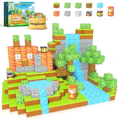 100PCS Magnetic Blocks