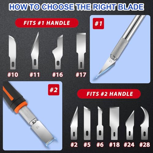 150 PCS Exacto Knife Blades #2 (150 Count)