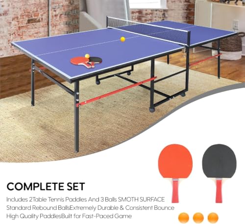 8X4FT Foldable Ping Pong Table