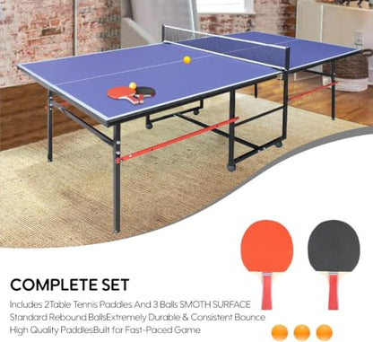 8X4FT Foldable Ping Pong Table