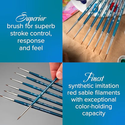 BelleAqua Travel Bright Watercolor Brush