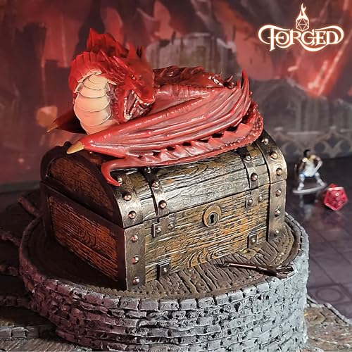 Wyvern Dice Box with Lock and Key
