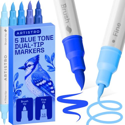 5 Blue Tones Dual (5 Count)