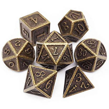 Metal DND Dice Set