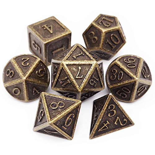 Metal DND Dice Set