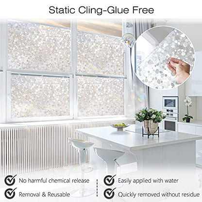 Window Privacy Film (19.3471 Sq Ft)