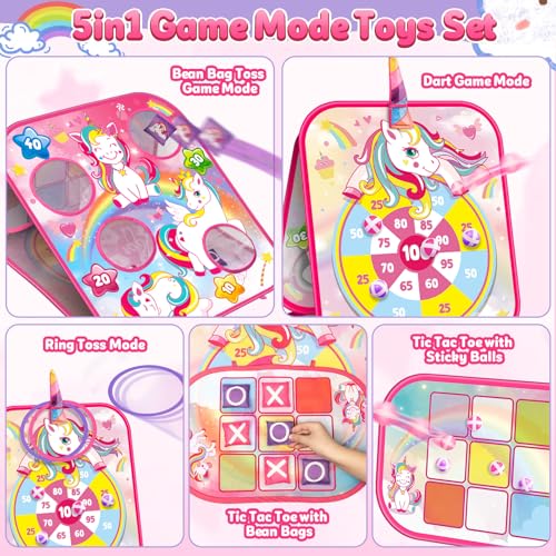 Unicorn Bean Bag Toss Game (26 Count)