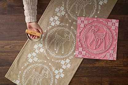 Deluxe Linocut Block Printing Kit