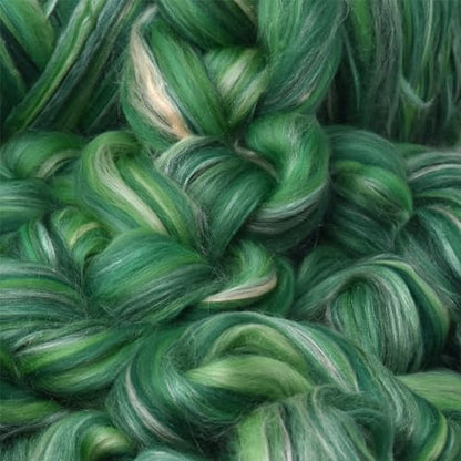 Merino Silk Luxe Tonal Designer Blend. Superfine Merino