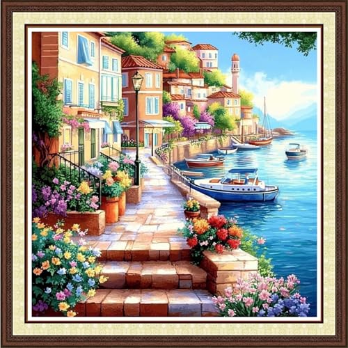 Counted Cross Stitch Kits for Adults Full Range of Cross Stitching Embroidery Unprinted Pattern for Beginners