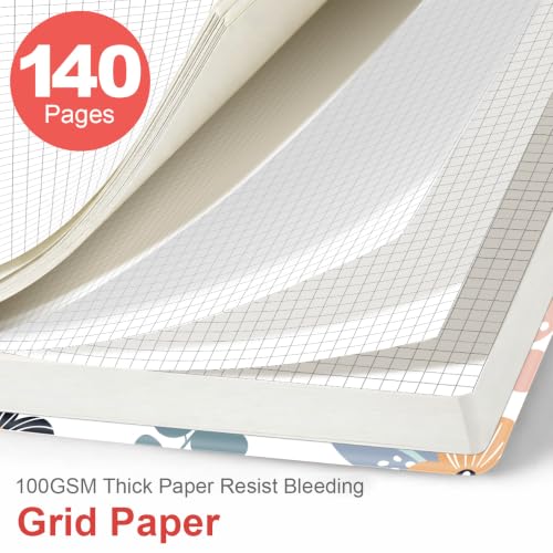 Graph Spiral Journal Notebook