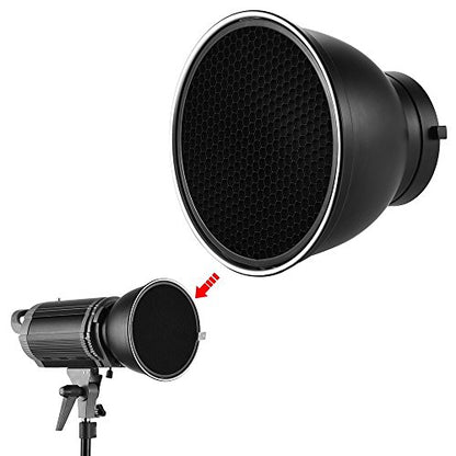 7" Standard Reflector Lamp Shade Dish Diffuser with 20°