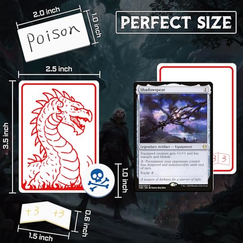 Dry Erase MTG Token Set
