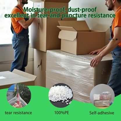 Mini Clear Stretch Wrap Film for Moving