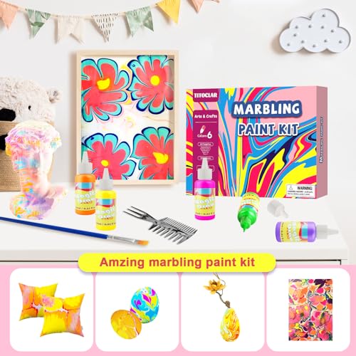 Water Marbling Paint for Kids