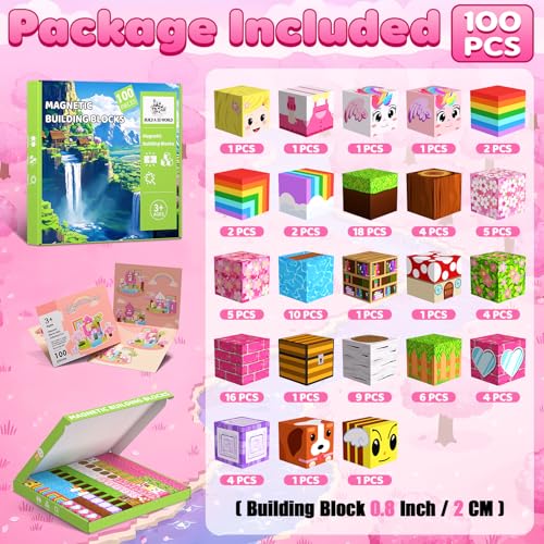 Magnetic Blocks (100 Count)