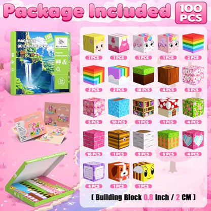 Magnetic Blocks (100 Count)