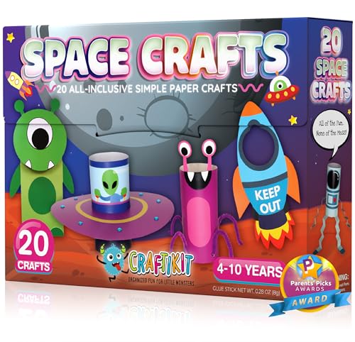 20 Space Arts & Crafts for Kids