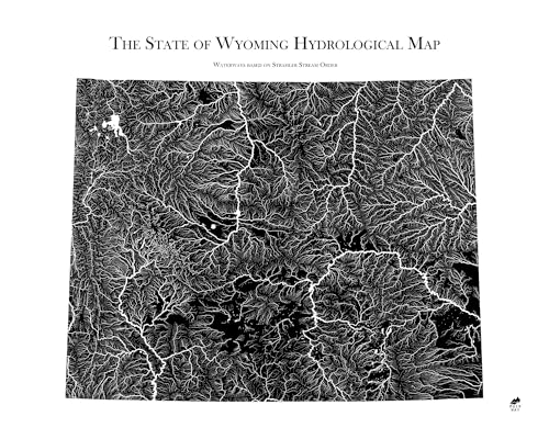 Hydrological River Map of Wyoming