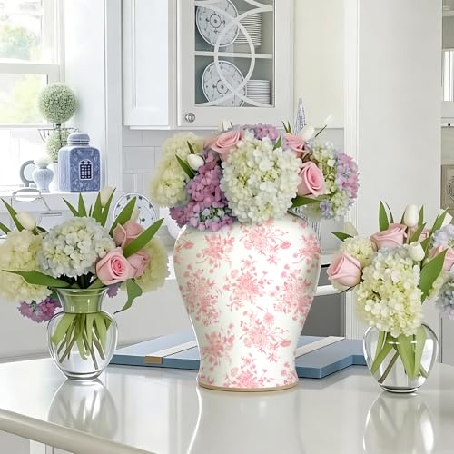 36 Pack 6 Style Pink Decoupage Chinoiserie Napkins (36 Count)