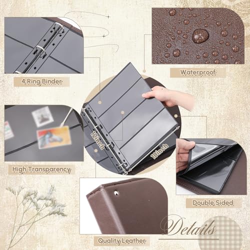 Stamp Collecting Album Binder Kit for Collectors