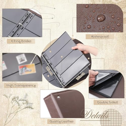 Stamp Collecting Album Binder Kit for Collectors