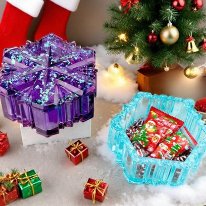 Snowflake Box Resin Mold