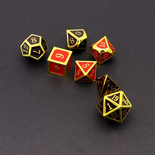 Metal DND Dice Set