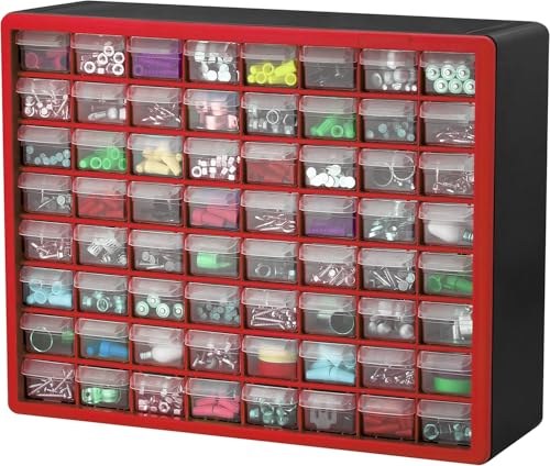 64 Drawer Plastic Storage Cabinet