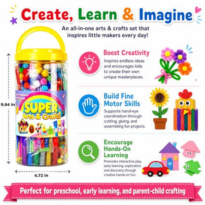 Arts and Crafts Supplies for Kids
