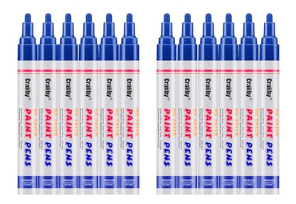 Blue Paint Markers (12 Count)